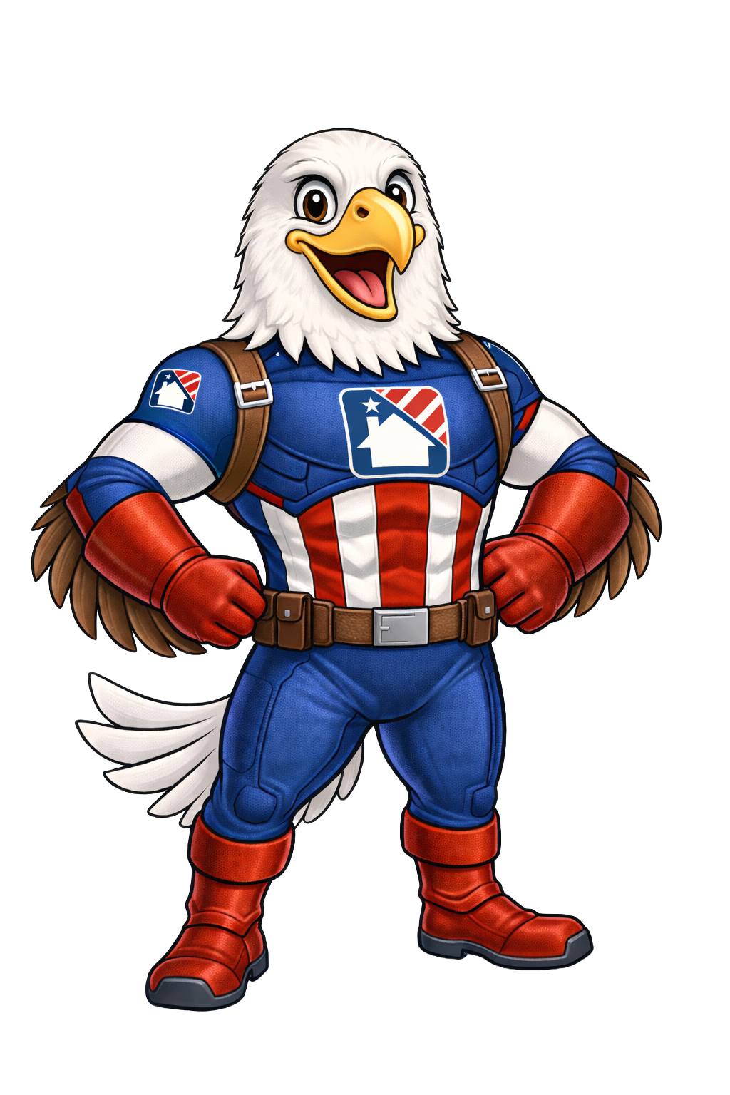 Liberty, the American Mortgage Brokers eagle mascot